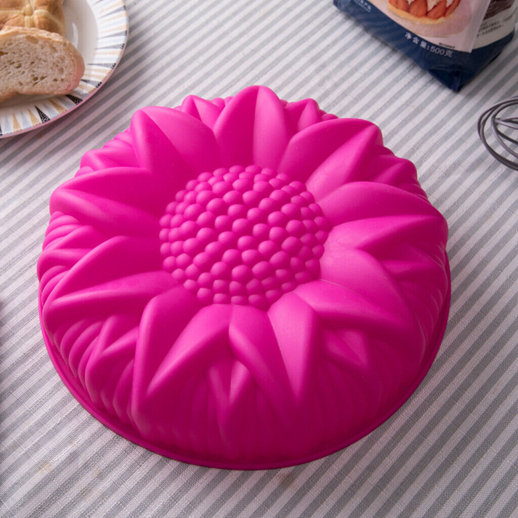 Silicone Cake Mold Pie Flan Tart Mold Nonstick Bakeware Home Baking Supplies