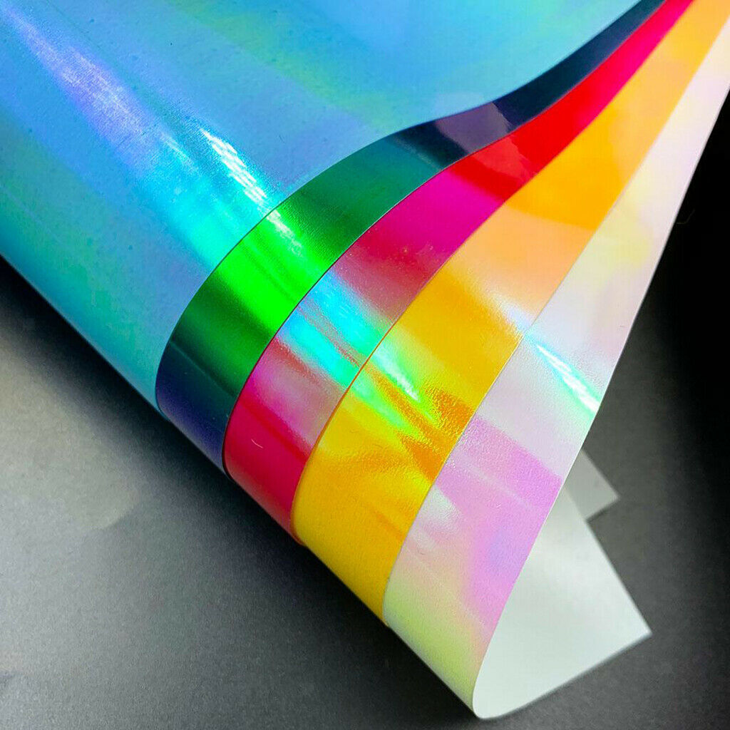 5pc 10"x12" Heat Transfer Vinyl Iron On   Vinyl Roll for T-Shirt Bundle