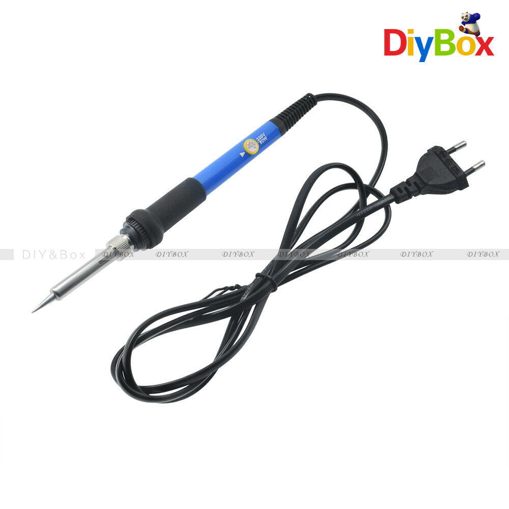 220V Temperature Adjust Electric Welding Soldering Iron Heat Gun Pencil EU Plug
