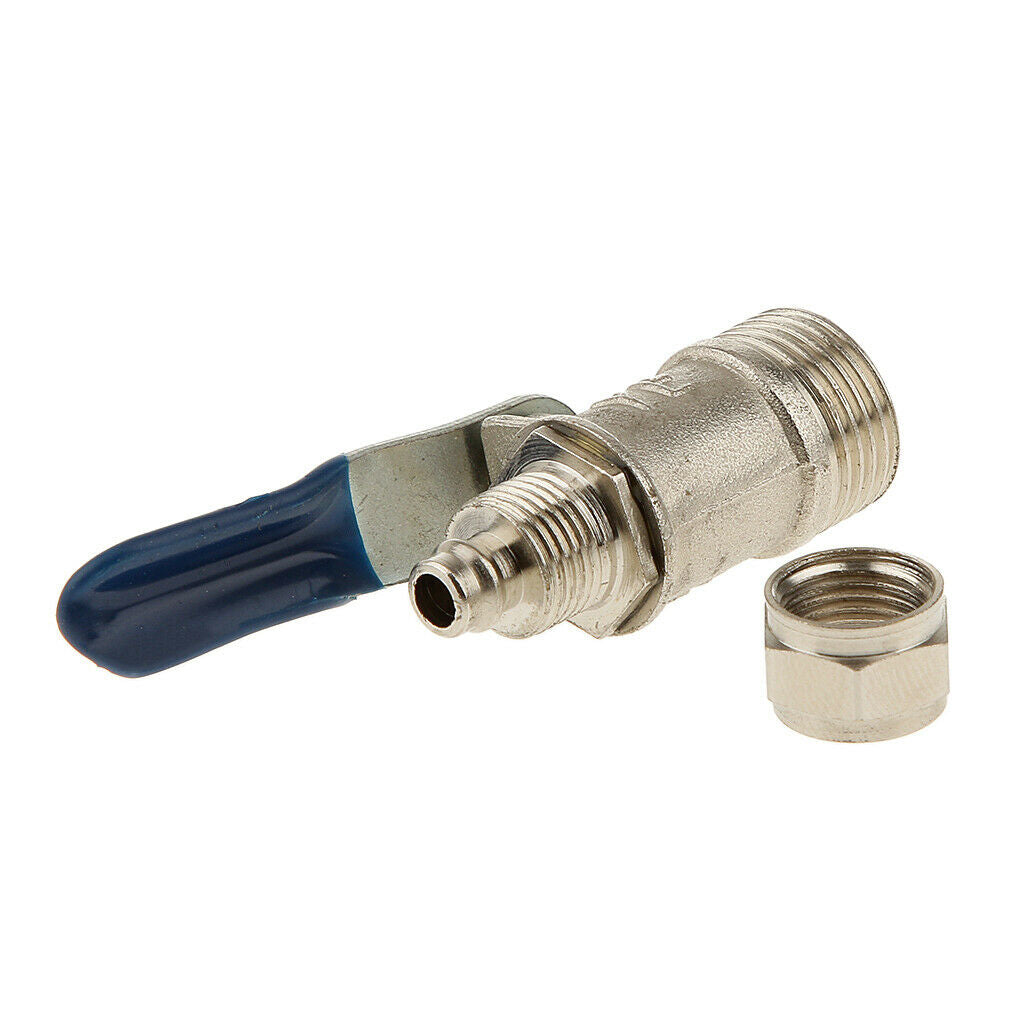 Spherical Tap Valves Sanitary Tap Valve Water Adapter Valve 3/8 Tube Connectors