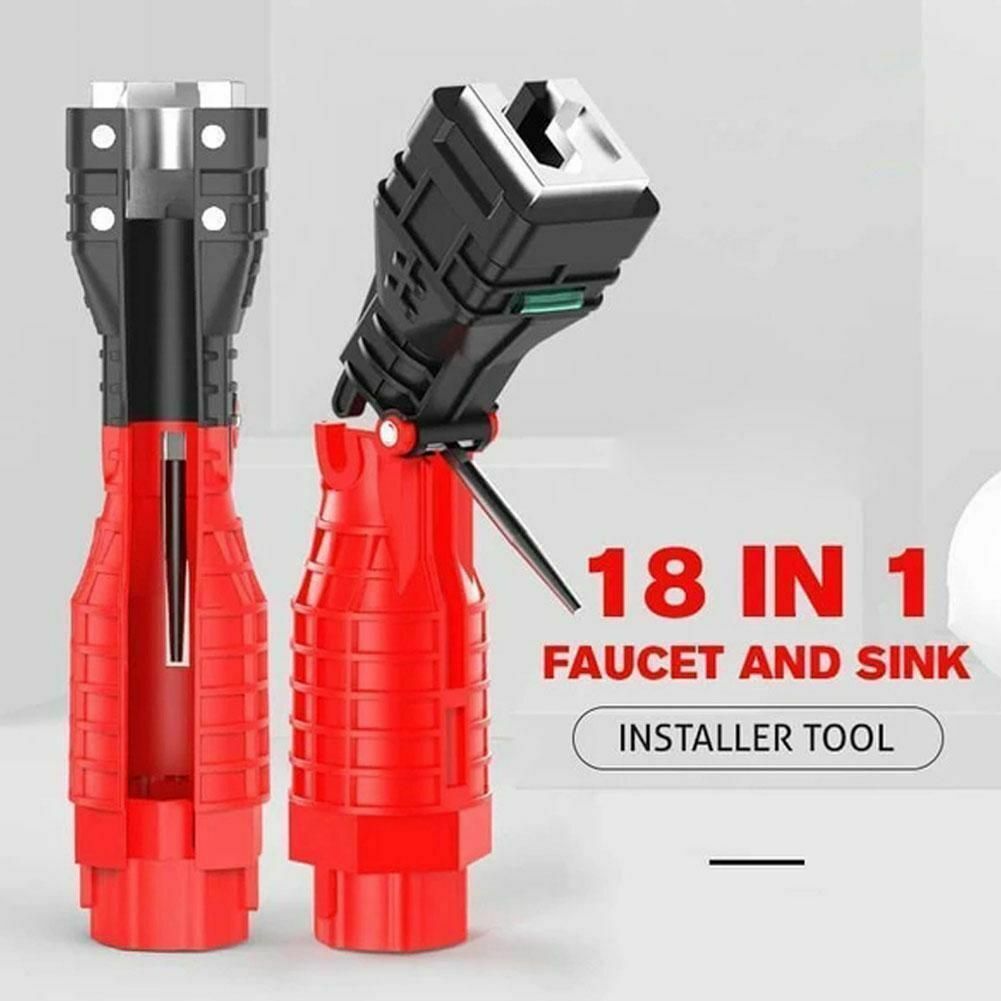 Pliers Faucet Sink Installer Plumbers Homeowners Multi Tool Water Pipe Wrench