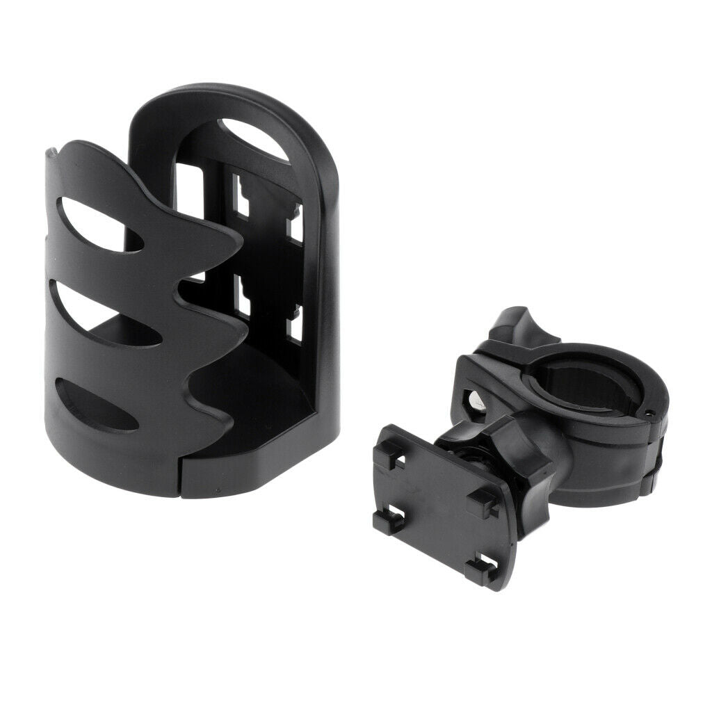 Bike Handlebar Cup Holder Expandable Base  Water Bottle Drink Bracket