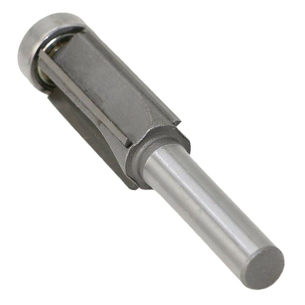8mm Woodworking Milling Cutter Slotting Cutter with Bearing Trimming Tool