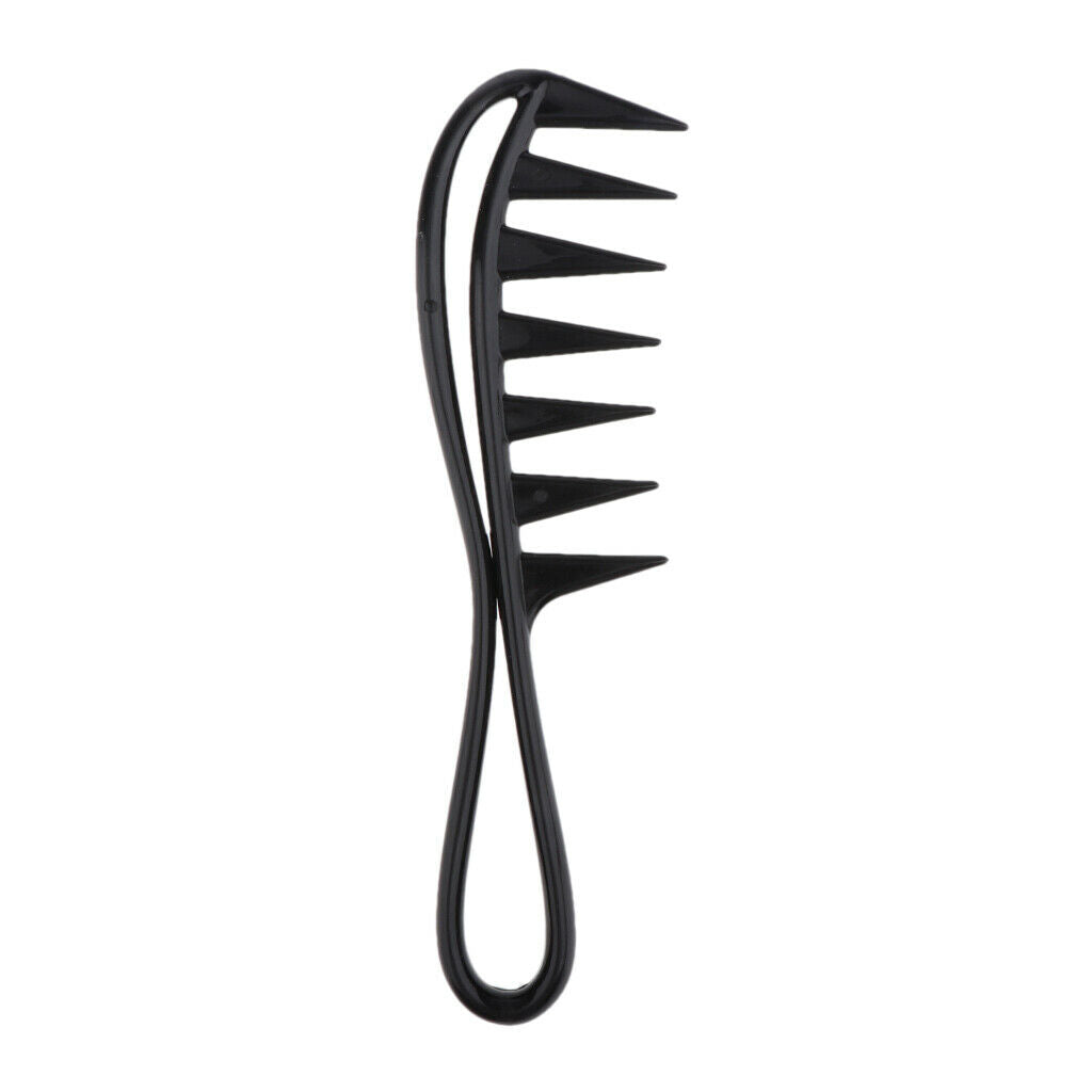 Salon Hairdressing Shower Wide Tooth Detangler Detangling Wet Hair Brush Comb