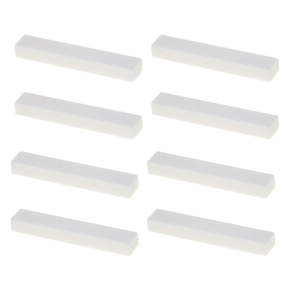 8pcs High-quality Cattle Bone Acoustic Guitar Nut for Classical Cigar Guitar