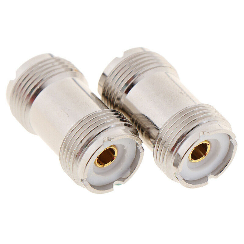 SO-239 UHF Female to Female RF Coax Cable Adapter Connector for PL-2_.l8
