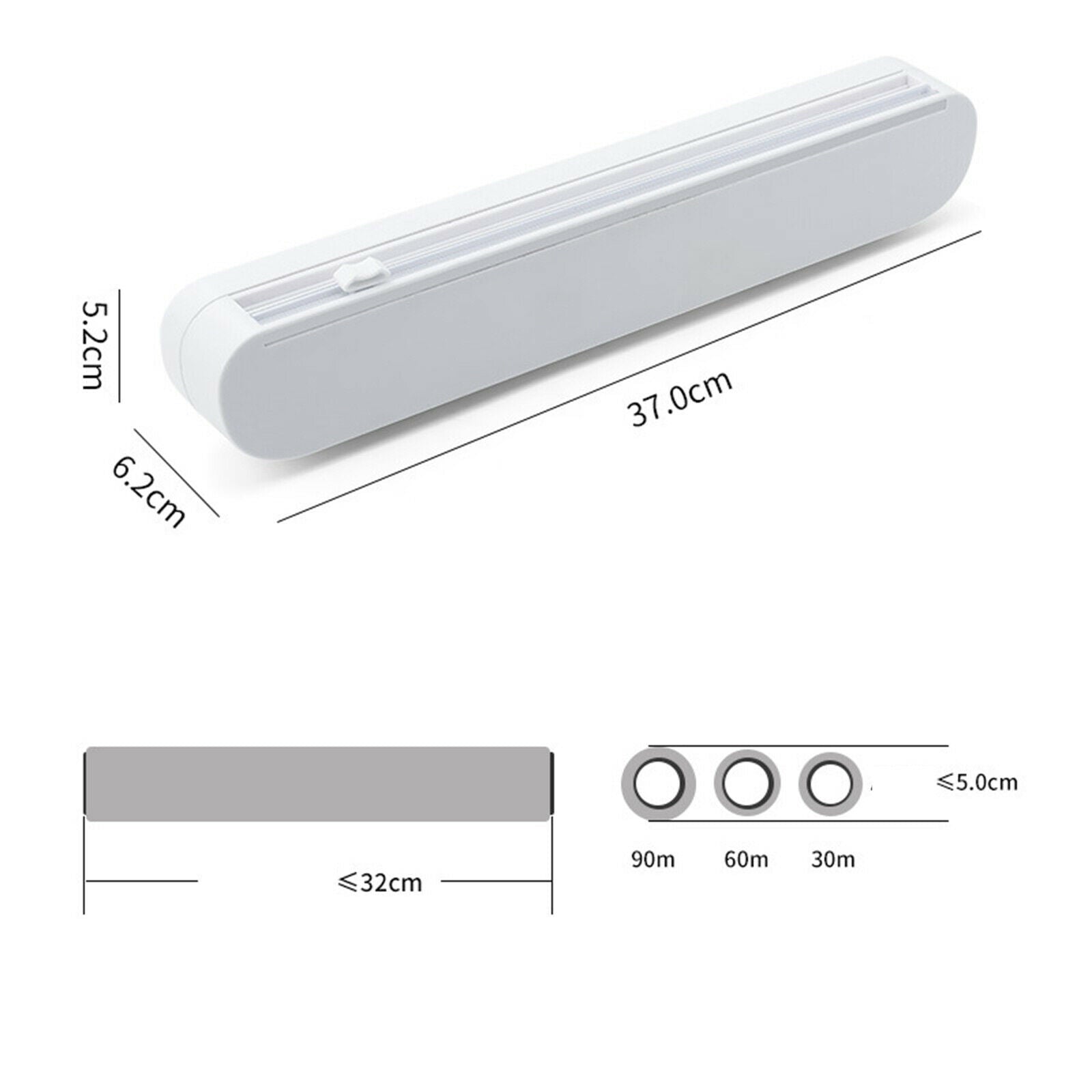 Cling Film Cutter Sealing Food Wrap Dispenser Cutting Kitchen Tool