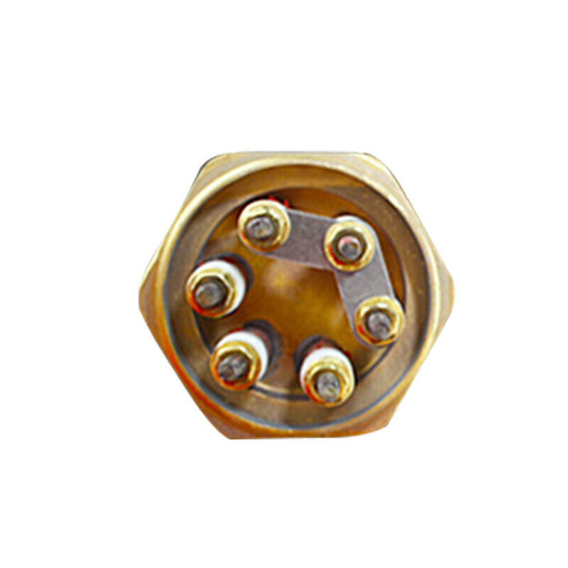 Threaded Electric Water Tank Heating Tube Copper M47 DN40 Heated Pipe 220V 9KW