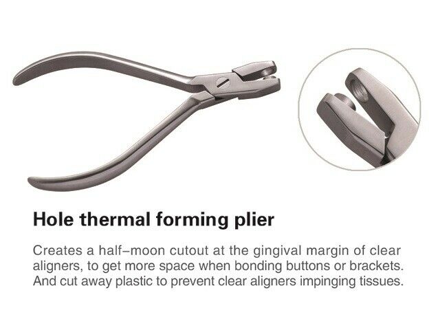 Dental Invisible Pliers Aligner Vertical Horizontal Punch Thermal Forming Plier