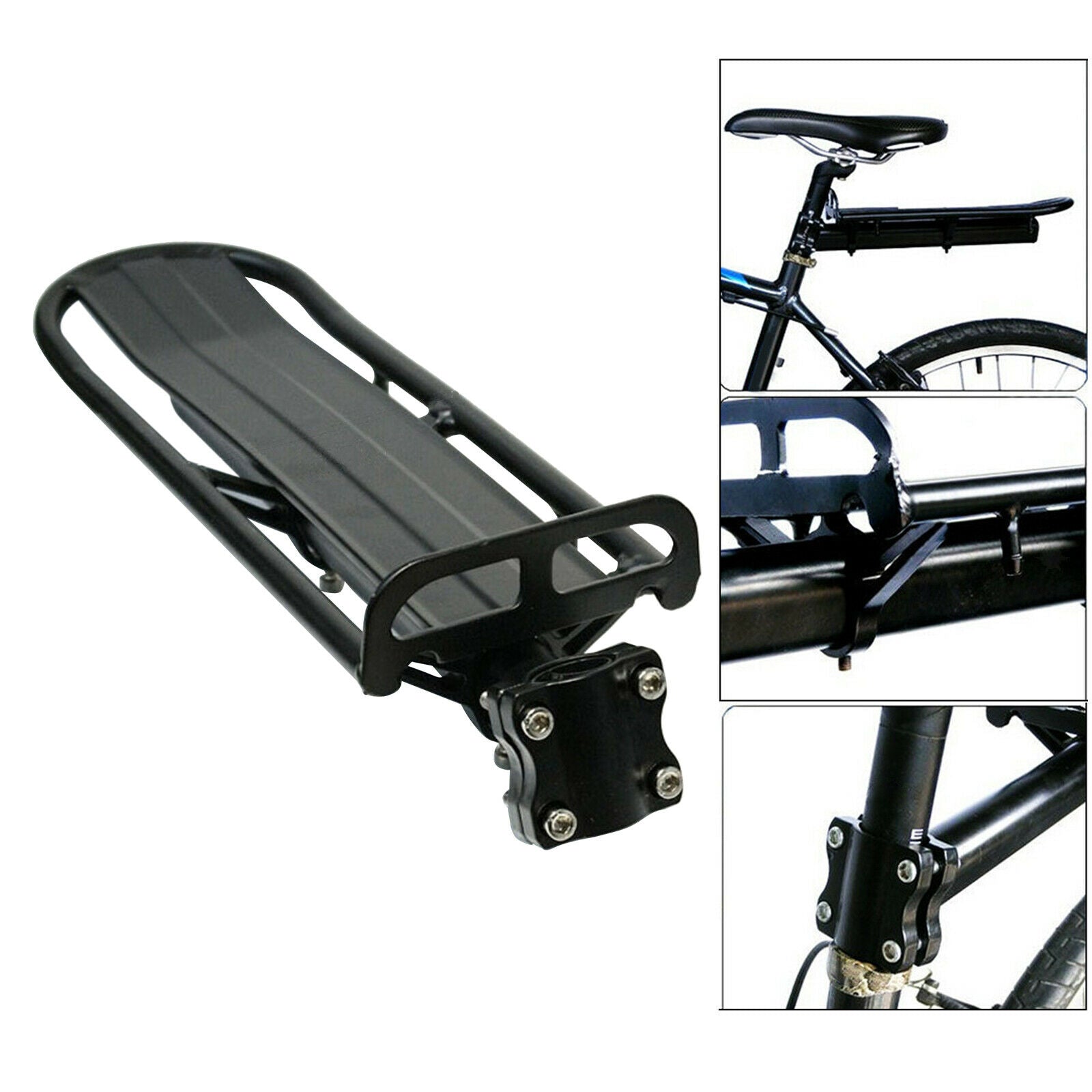 Aluminum MTB Mountain Road Bike Bicycle Carrier Rack Seat Rear Shelf