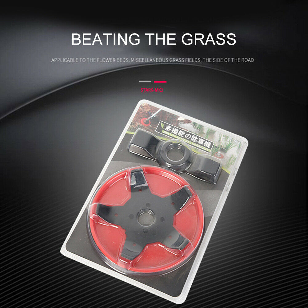 1 Set Lawn Mower Weeding Disc Home Garden Trimmer Head Grass Cutter Tray @