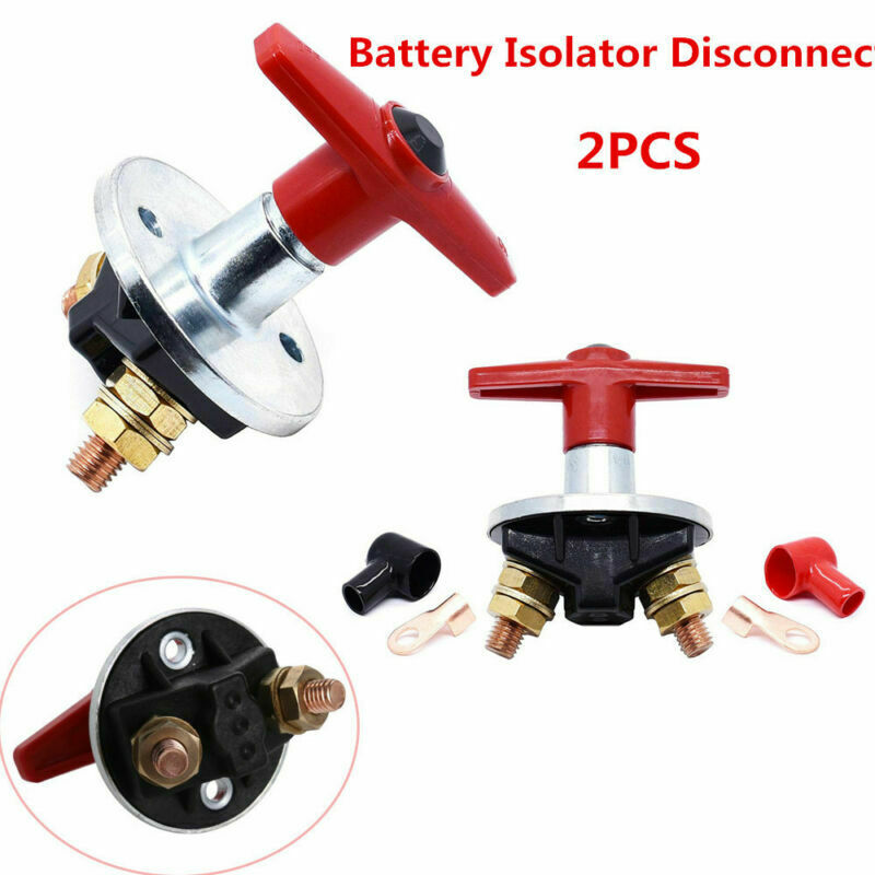 12V Battery Isolator Disconnect Cut Off Power Kill Switch for Car Truck Boat ATV