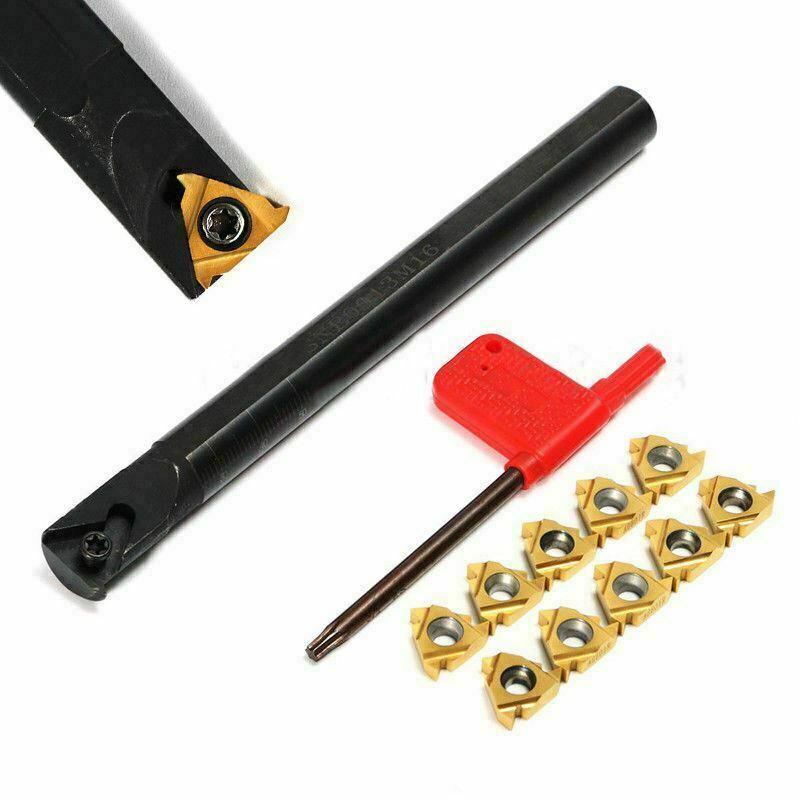 SNR0013M16 CNC Lathe Threading Turning Tool Holder Boring Bar +16IR CNC Insert