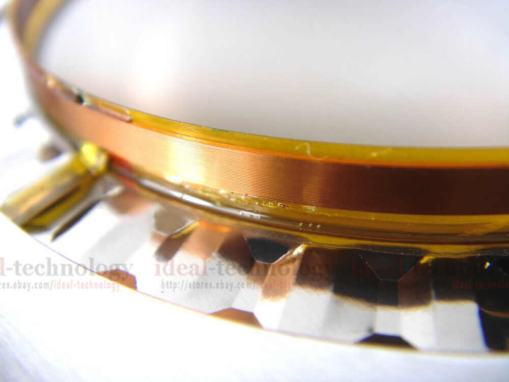 1pcs 72.2 mm 8 ohm Titanium Repairkit diaphragm voice coil -flat wire ,2.84 ''