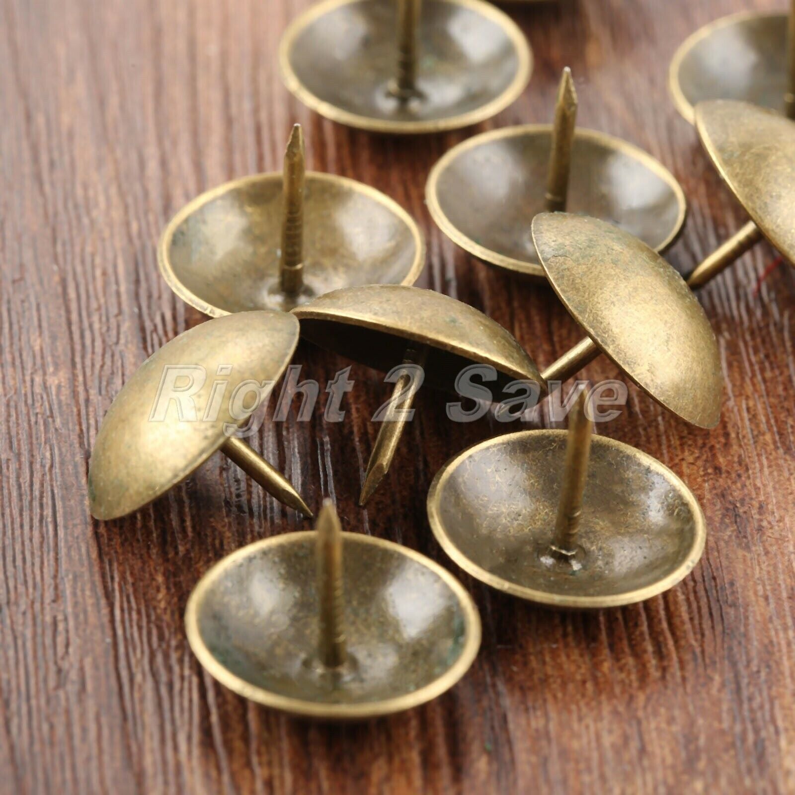20pc Upholstery Nails Tacks Wood Jewelry Box Decor Furniture Hardware Studs 18mm