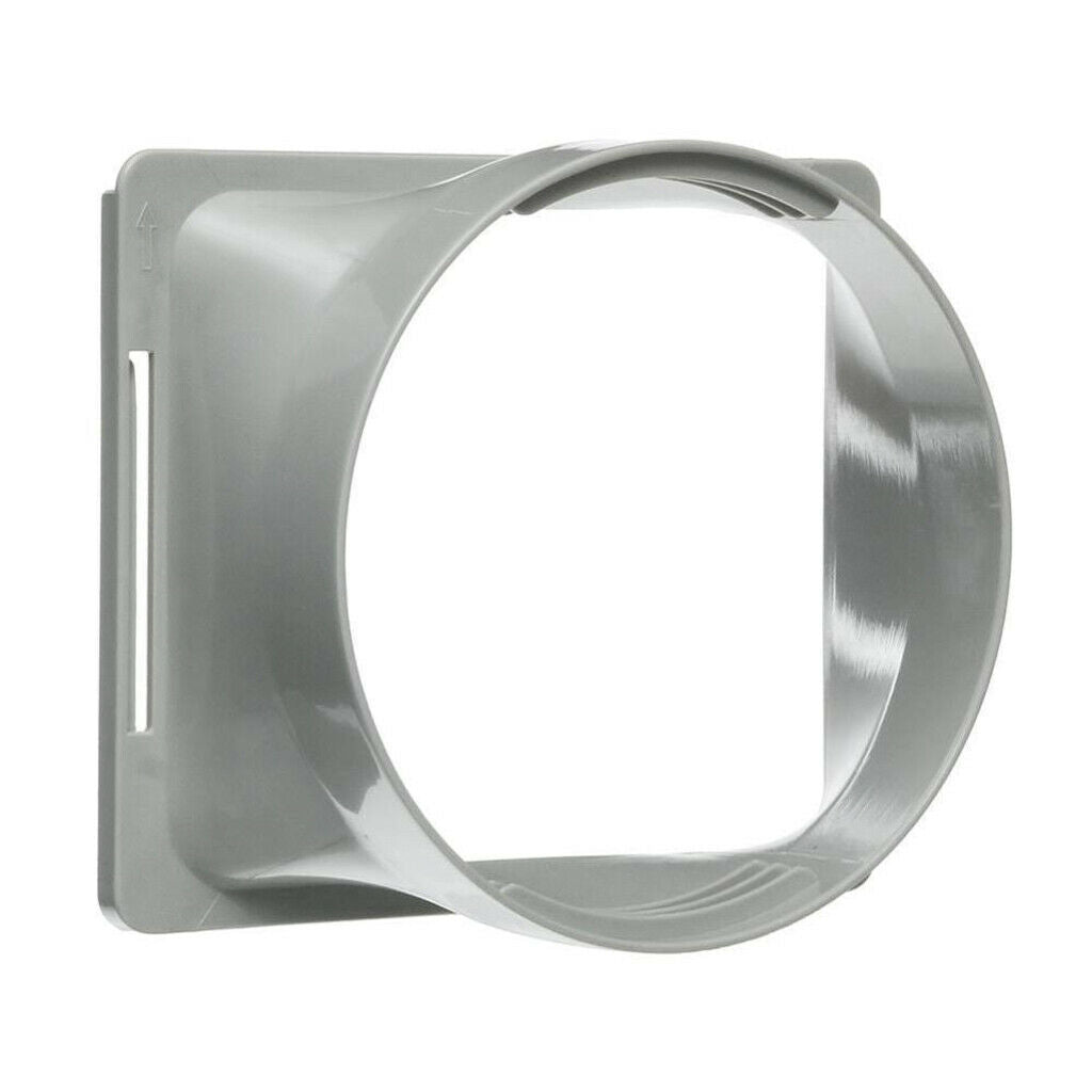 5.9 inch/6 inch Exhaust Hose Interface Adapter for Air Conditioner Square