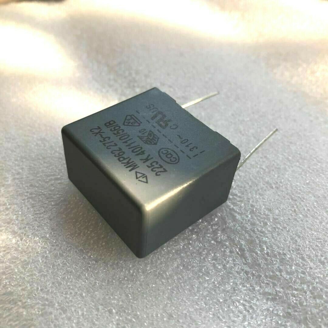 5pcs MKP62 X2 275VAC 225K 2.2UF 225 Polypropylene Film Capacitor P=27mm