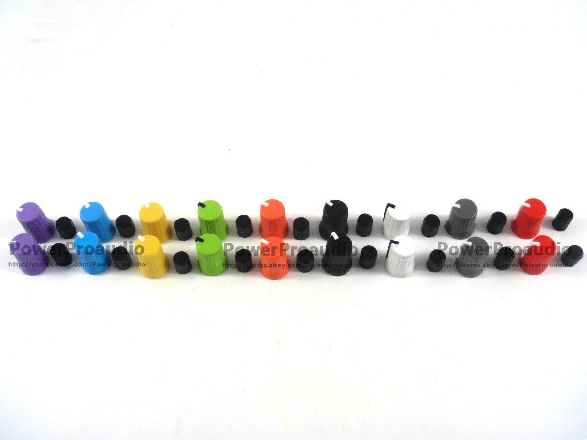 18 x  Rotary Knob NI For Traktor Kontrol Z1 Z2 S2 S4 S5 S8 DJ Controller Mixer