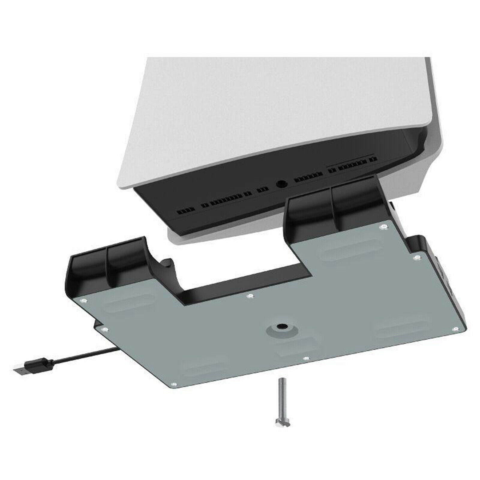 Controller Quick Charging Dock Stand With 2 USB Hubs for PS5 Gamepad Black