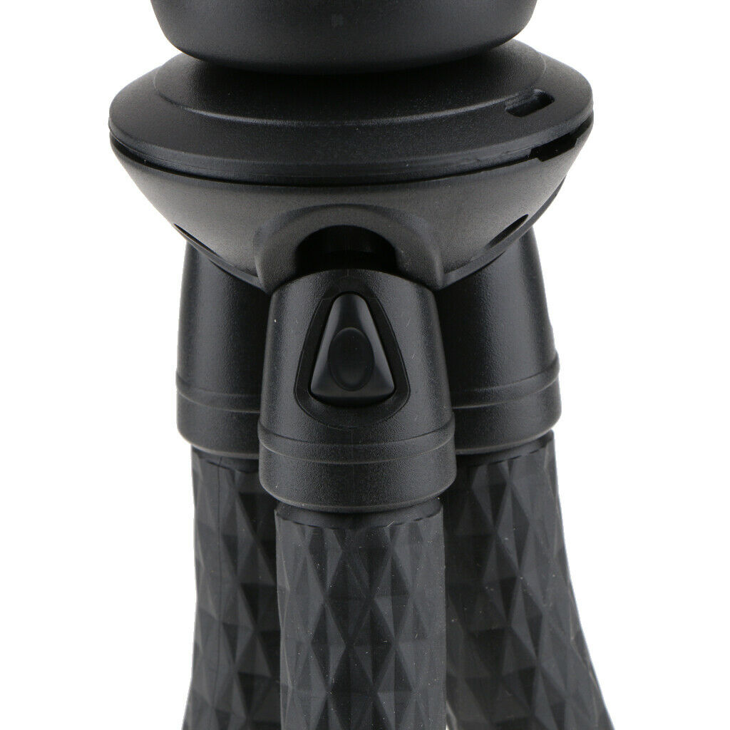 Flexible Foam Mini Tripod Stand with 1/4 Screw & Universal Clamp for  ,