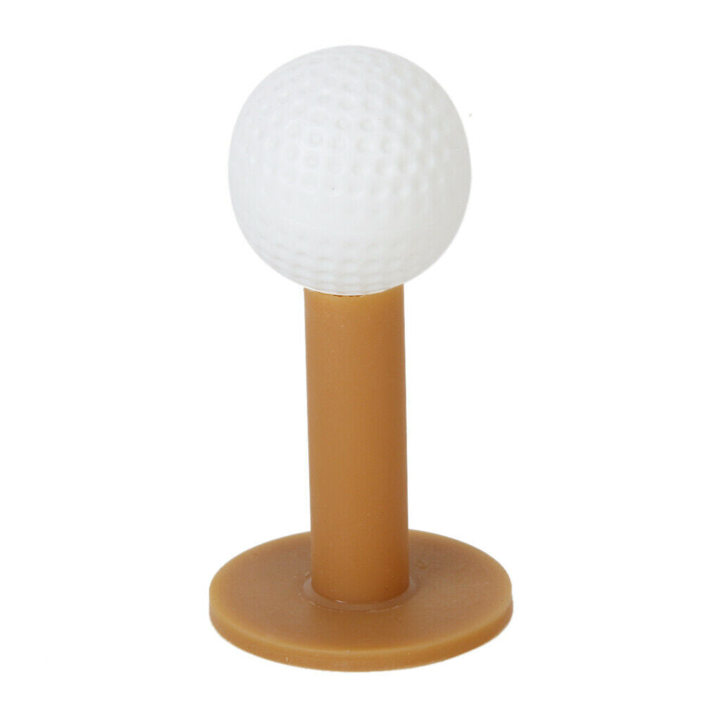 10Pcs 70mm 80mm Rubber Golf Tees Home Winter Driviing Ranges Mats Practice