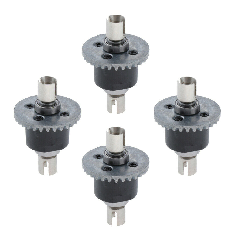 4x RC Car 30T Differential Diff Gear Set for WLtoys 144001 1:14 RC Car Accs