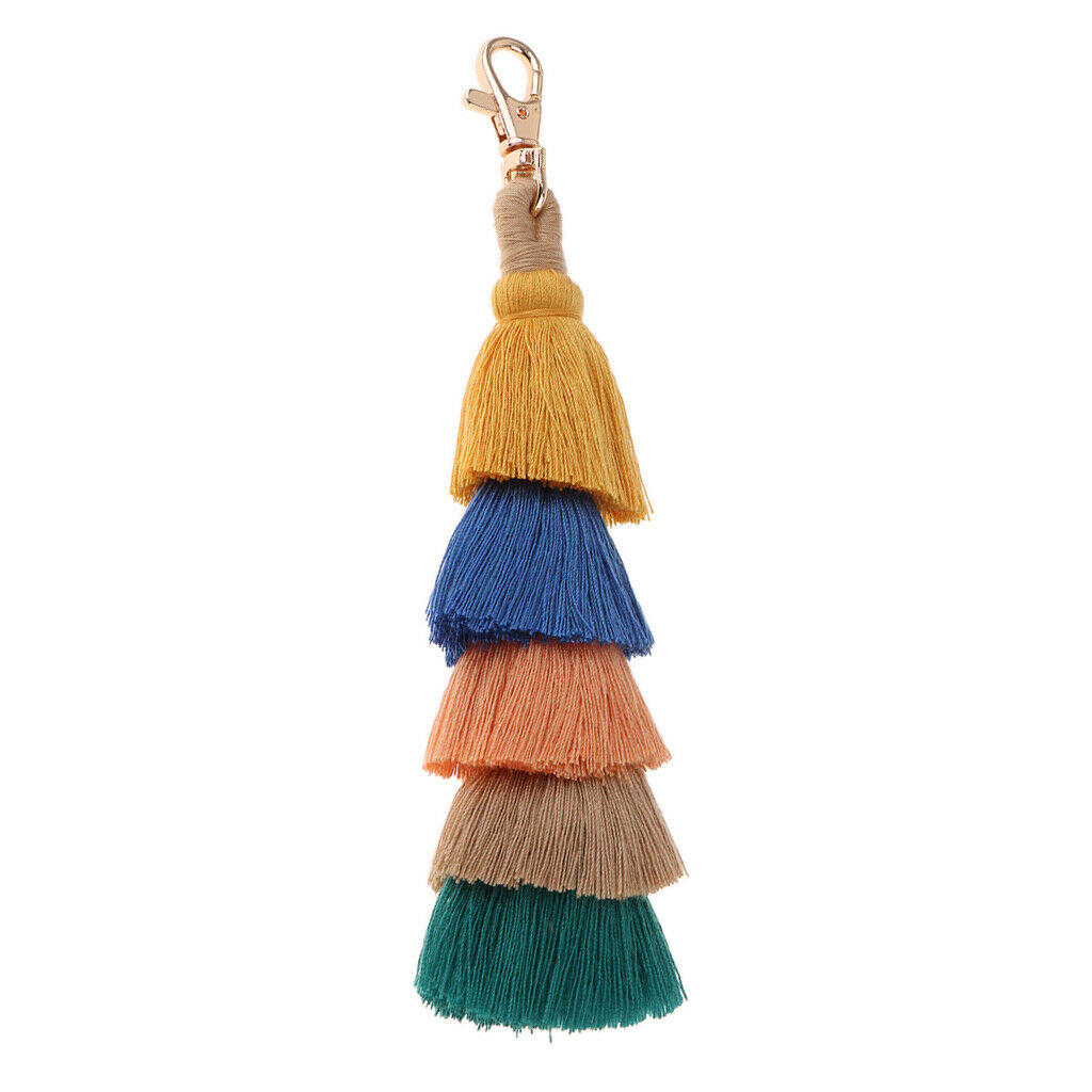 Beautiful Tassel Keychain Car Keychain Charm Handbag Bag Purse