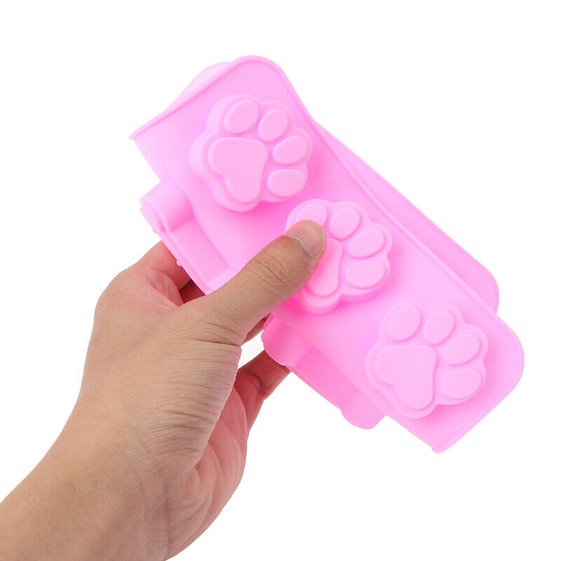 Silicone Baking Mold Dog Bone Dog Footprint Cake Mold Food Grade Baking M.l8