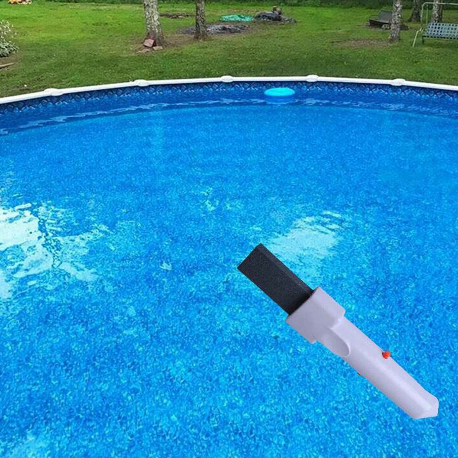 Pool Pumice Stone w/ Clip Handle Pool Stain Eraser for telescopic pole