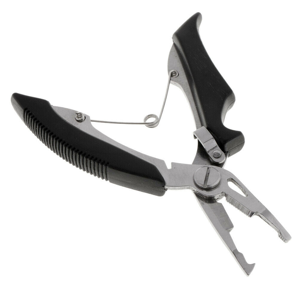 Stainless Steel Fish Gripper and Plier Combo Fish Lip Grabber Line Cutter