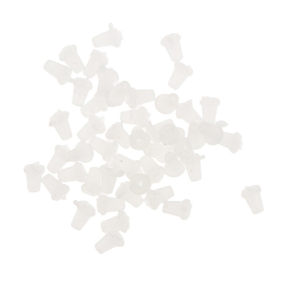 50 Pcs Carp Rig  Stop Fishing Hook Stopper Clutch Stopper