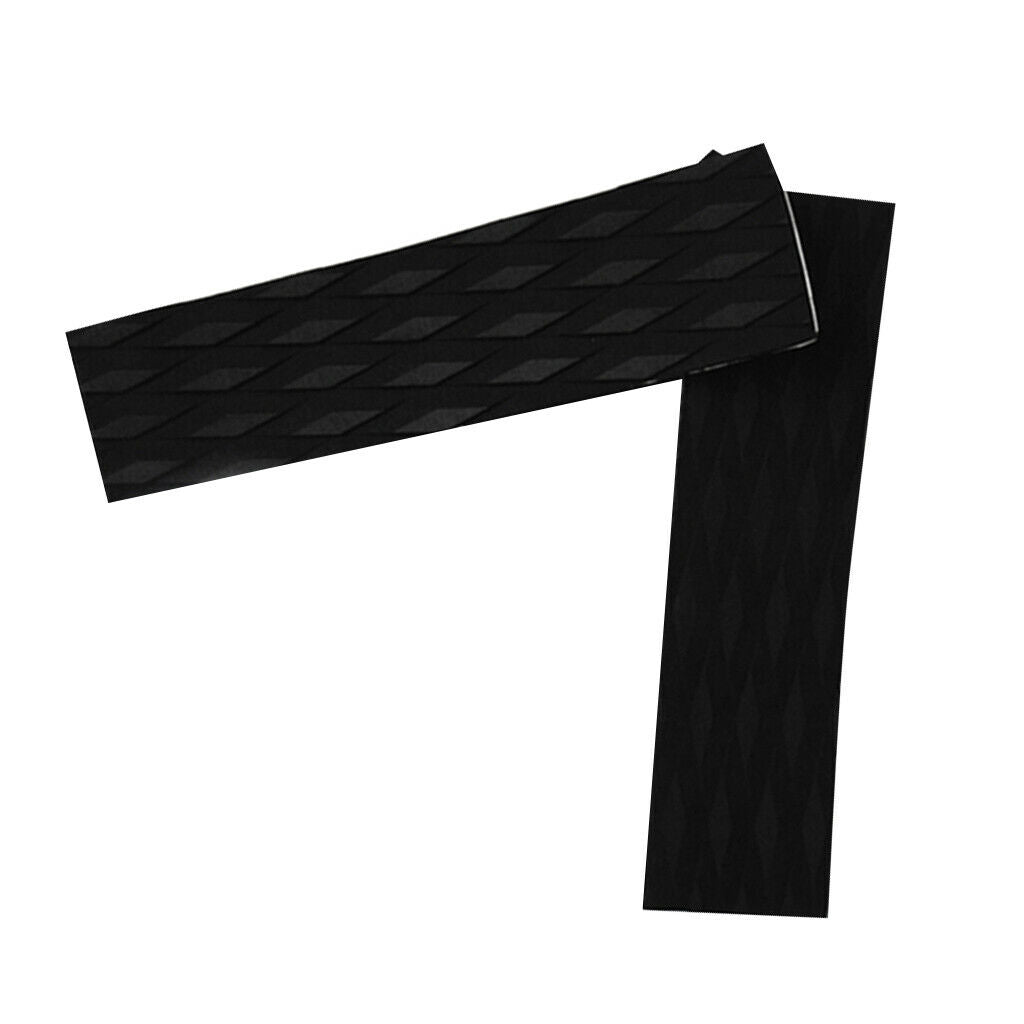 2 Pieces Diamond Grooved Non-slip Ultralight EVA Skimboard Tail Pads Traction