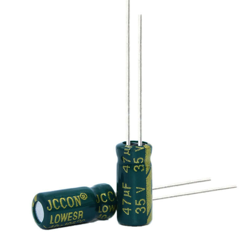 20pcs 35v47uf Aluminum electrolytic capacitor Power adapter inverter 5x11mm