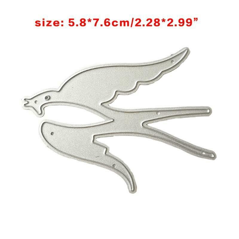Spring Swallow Carbon Steel Cutting Dies DIY Scrapbooking Photo Album Embossing