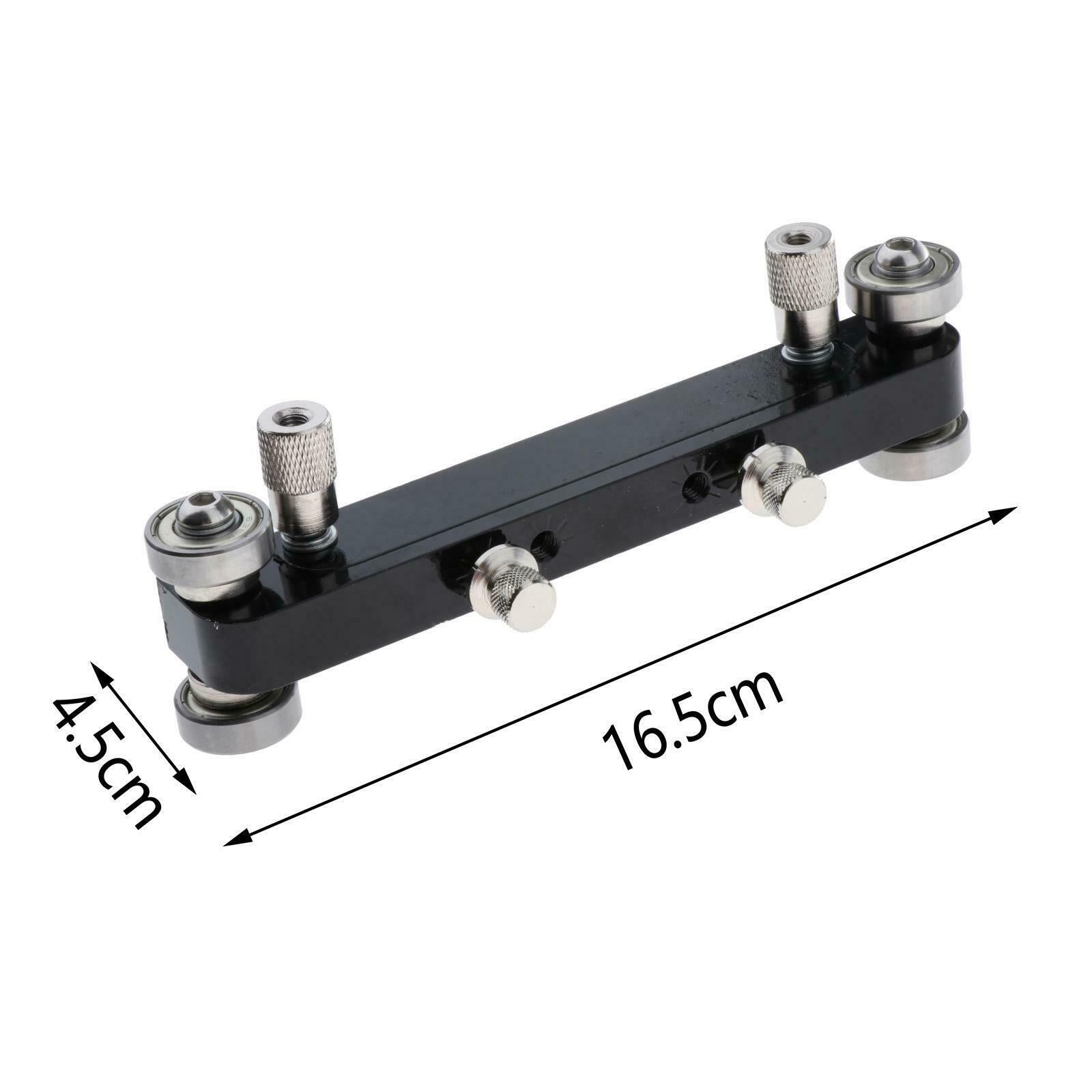 Metal Guitar Nut and Saddle Sander Luthier Tool for Guitar Accessory Black