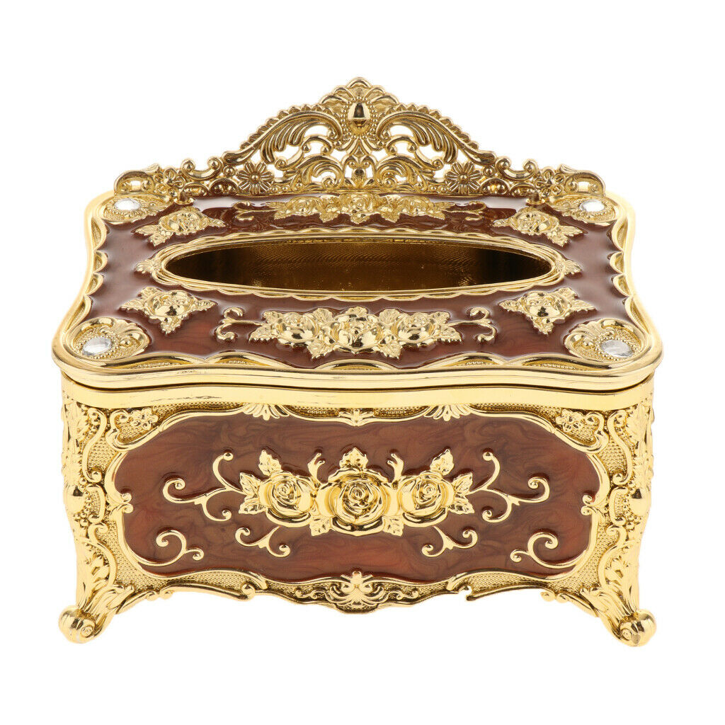 Universal Luxury European Style Acrylic Tissue Box Home Office KTV Hotel Car