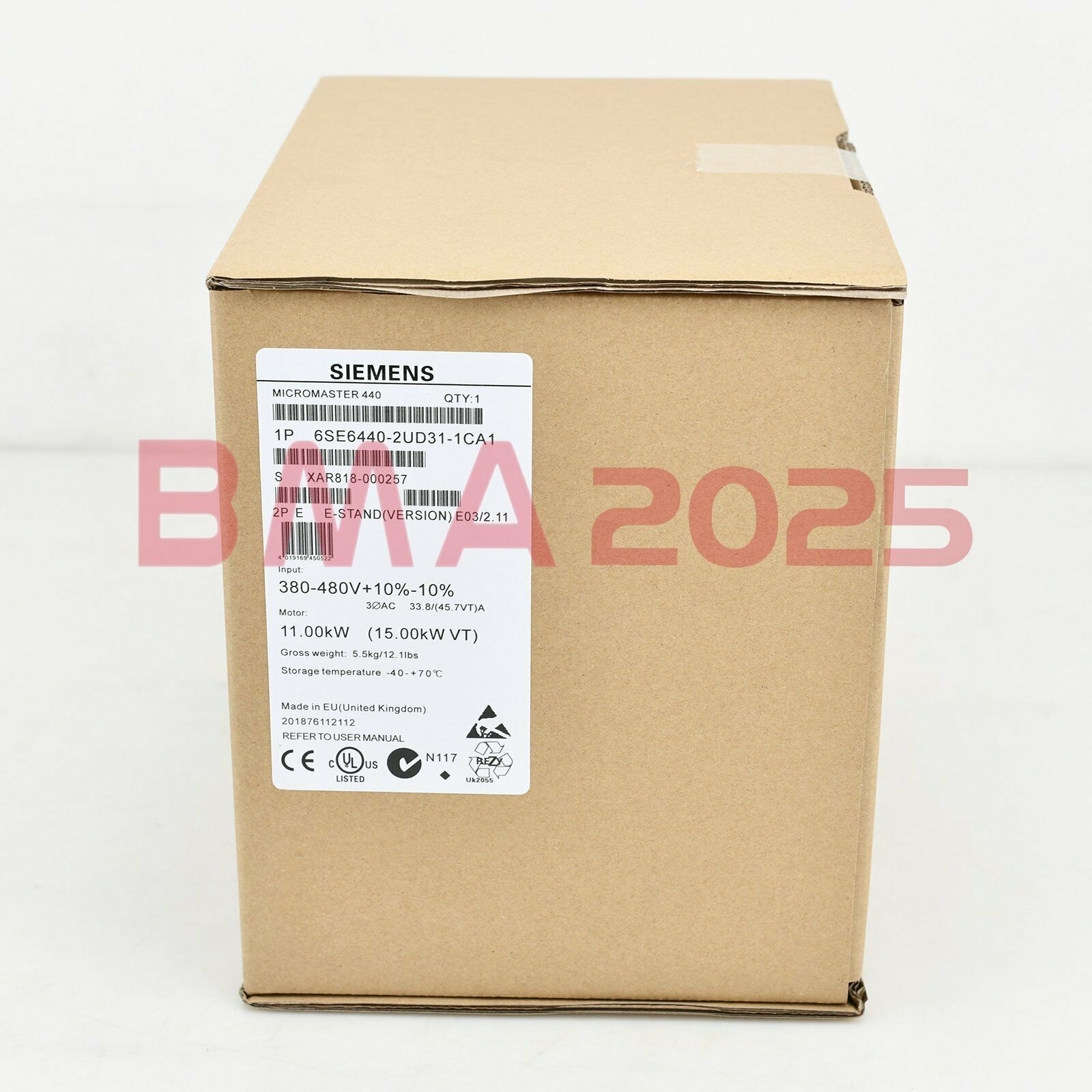1PC Brand New sealed 6SE6440-2UD31-1CA1 one year warranty DHL free ship SM9T