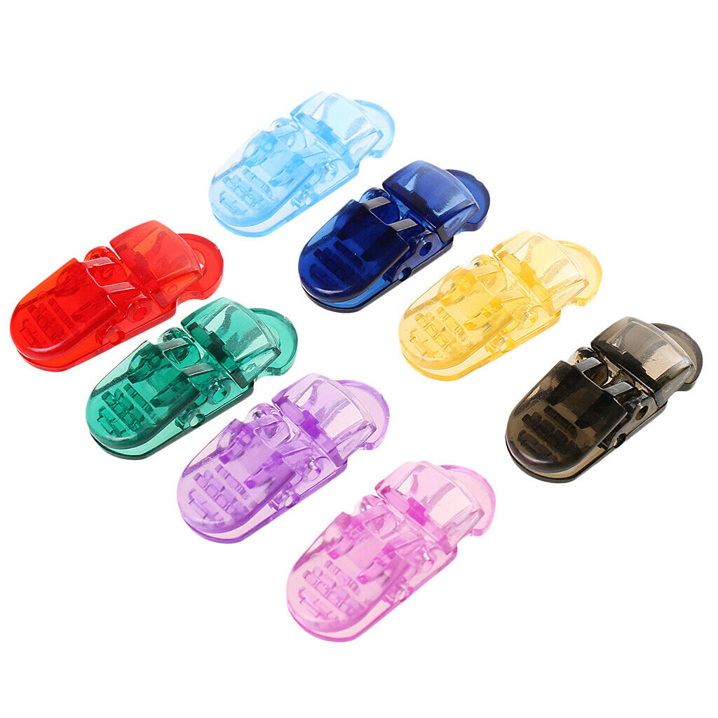 18Pcs Plastic Pacifier Soother Clip Dummy Clips Baby Shower Gift