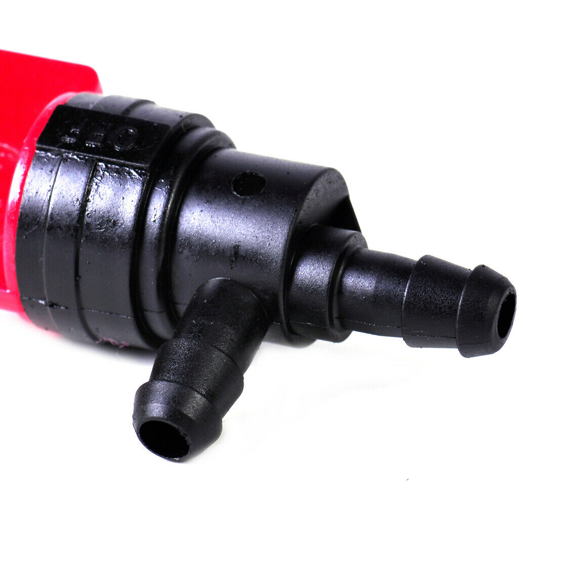 5x 1/4 InLine 90Degree Gas Fuel Valve 10x 1/2" Clamps Fit for Briggs Stratton An