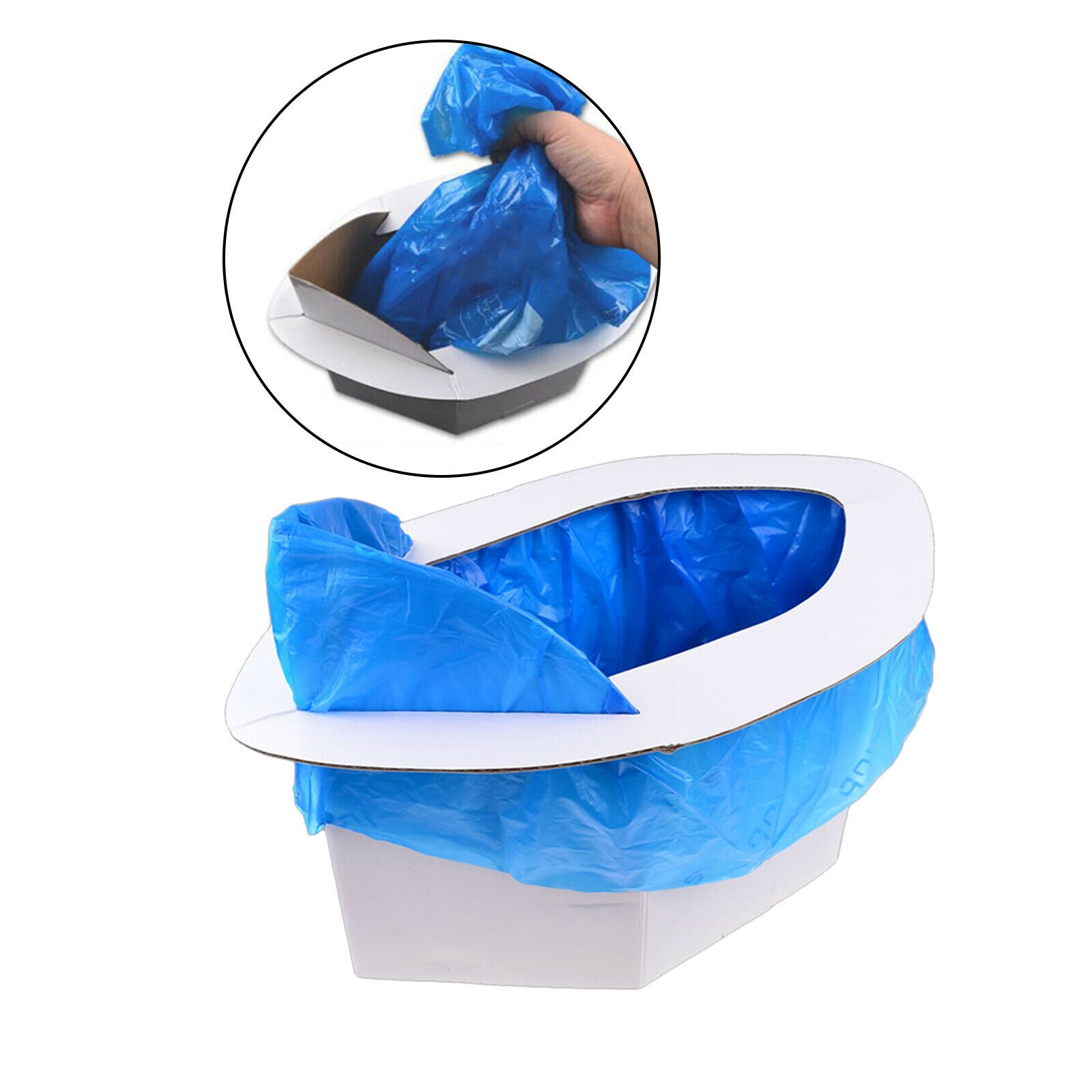 Sturdy Portable Toilet Seat Car Hiking Mobile Toilet Folding Potty Toilets