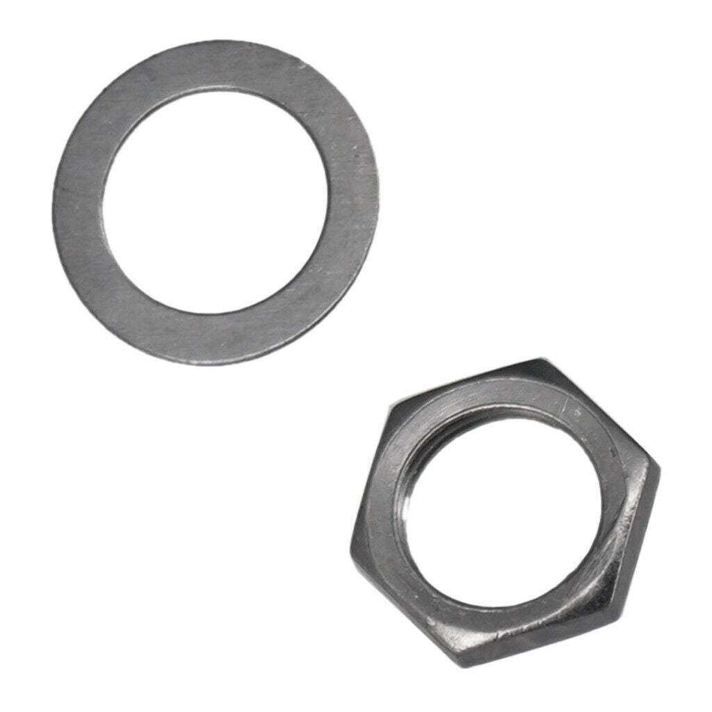 10 X Bass Plug Nut Electric Guitar Washer Connector Nuts