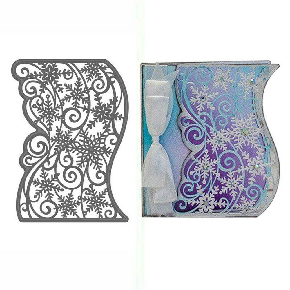 New Snowflake Metal Cutting Dies Stencil Scrapbooking DIY Album Paper Card Craft