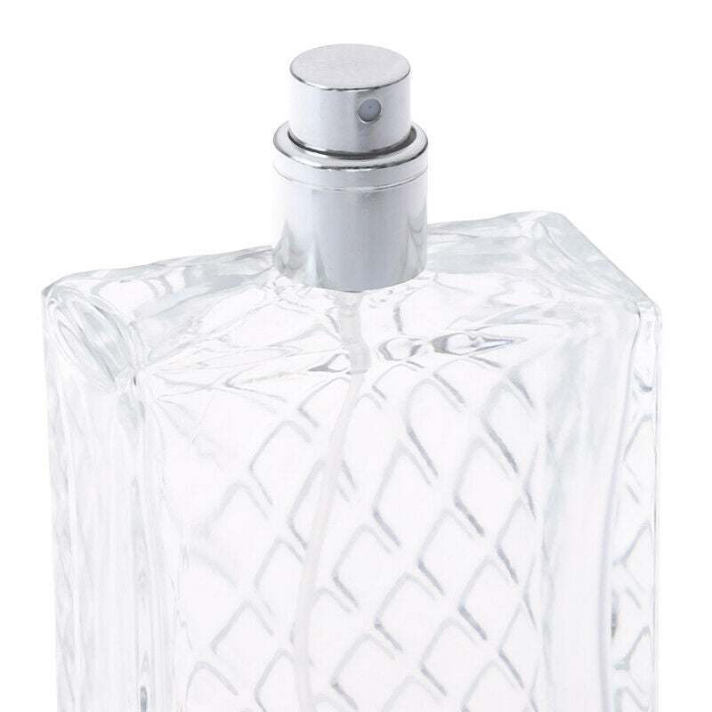 100ML Refillable Bottle Glass Empty Perfume Pump Bottle Spray Cosmetic Contai RC