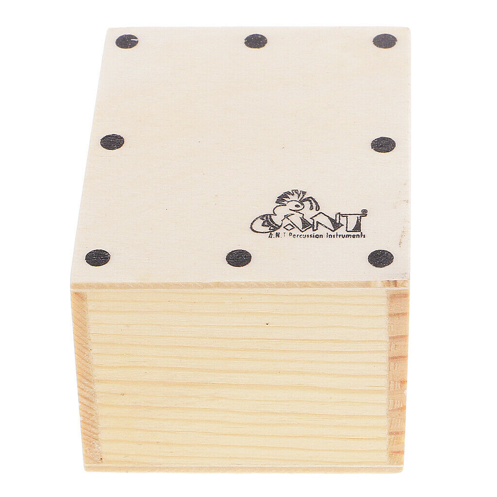 Wood Mini Cajon Sand Shaker Hand Drum for Band Accompaniment Parts