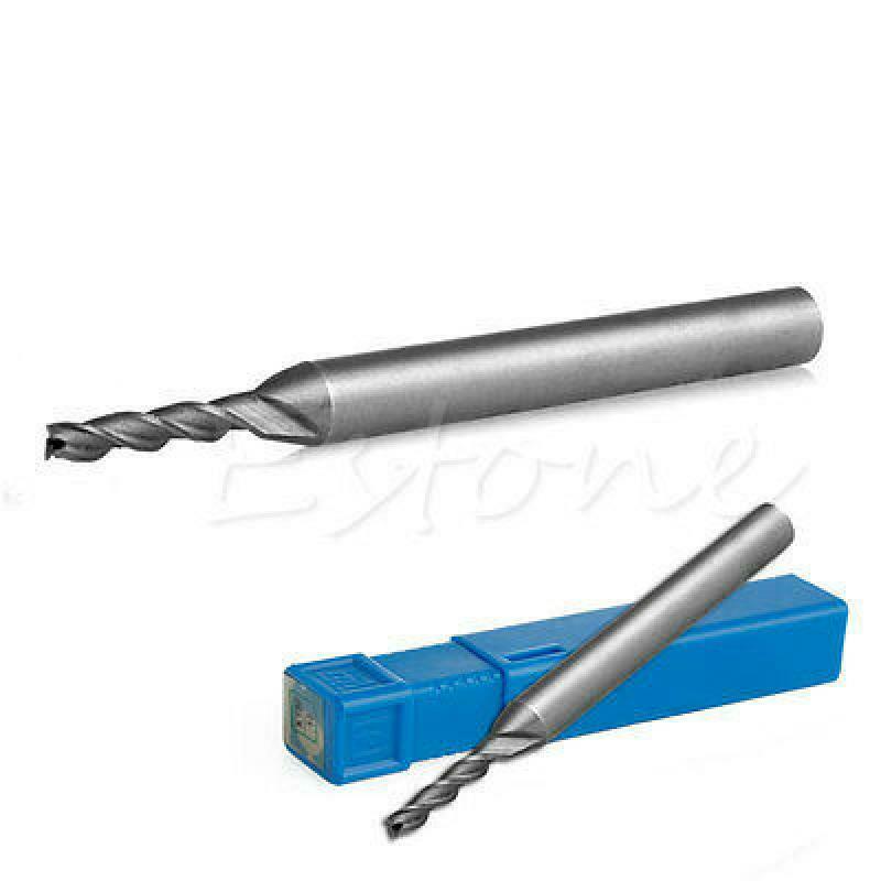 Extra Long 3mm 3 Flute HSS & Aluminium End Mill Cutter CNC Bit Extended
