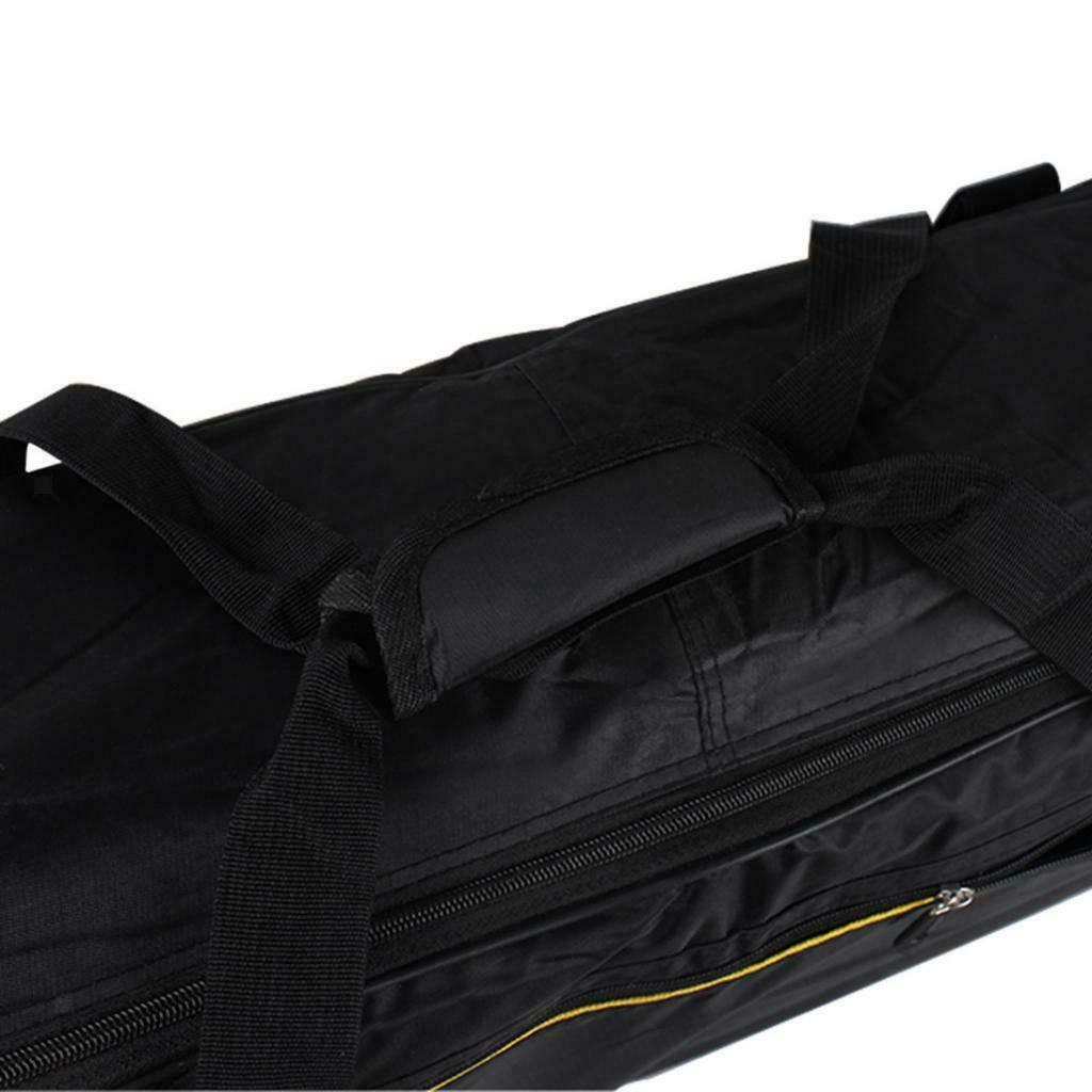 Black 88-key Electronic Keyboards Organ Gig Bag Case Durable And Lightweight