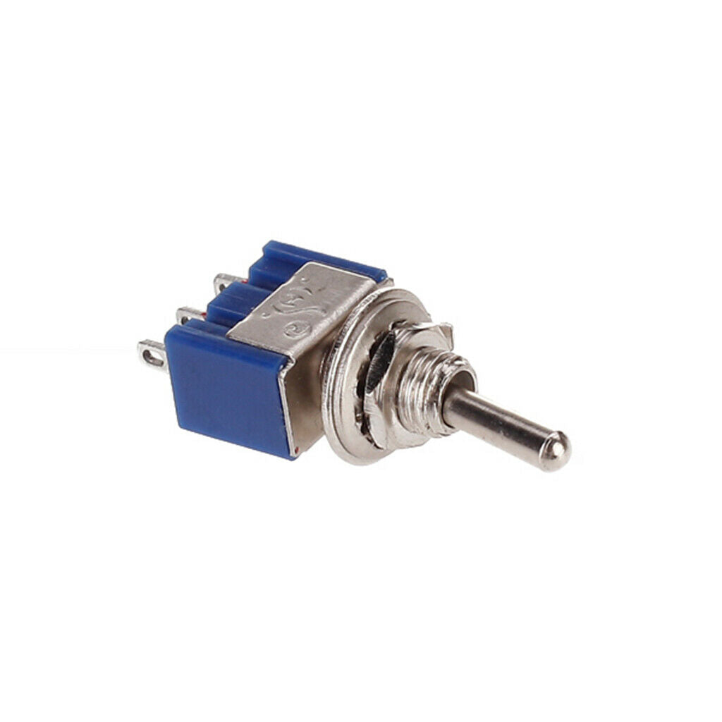 2-way 3-pole On/On Toggle Mini Switch For Musical Instrument Wiring Harness