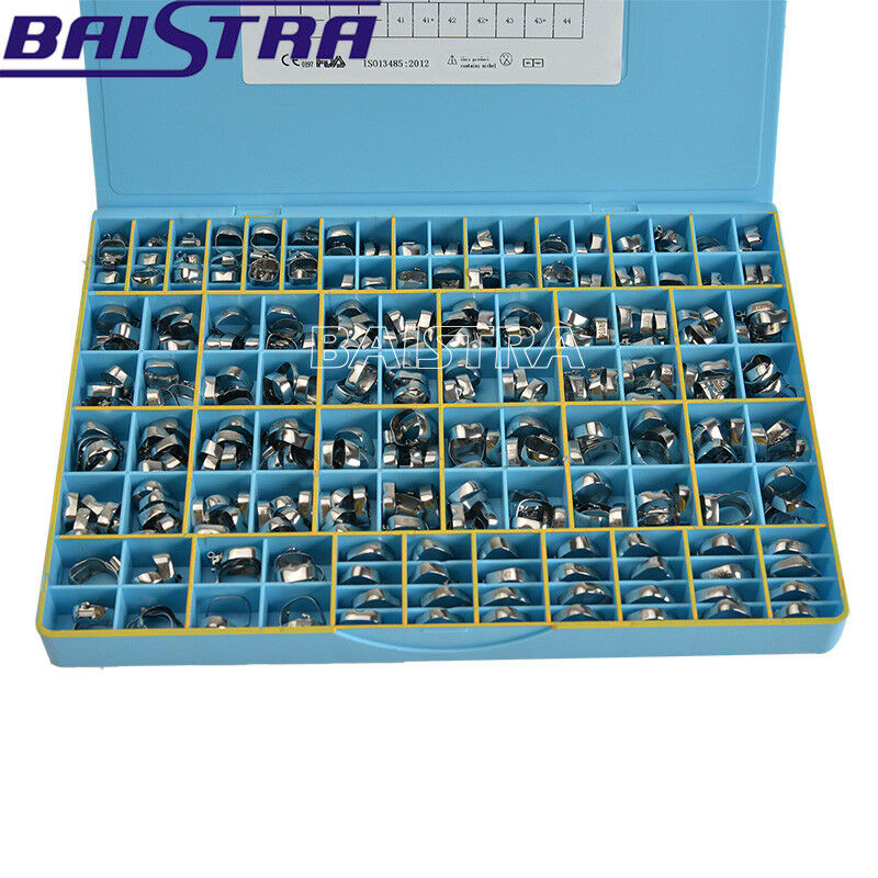 340Pzas Tubo Bucal de Ortodoncia Dental 1er Molar U/2 L/1 Roth 0.022" Banda Redo