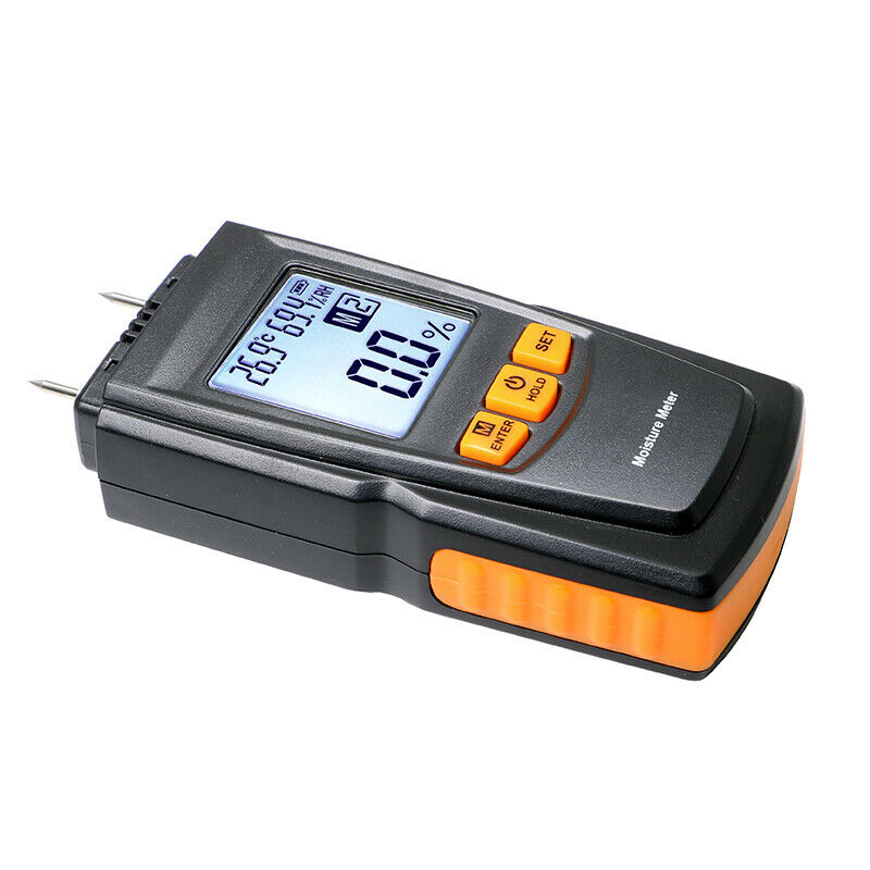 Wood Moisture Meter Digital Lcd Moisture Tester Wood Moisture Detection Tester