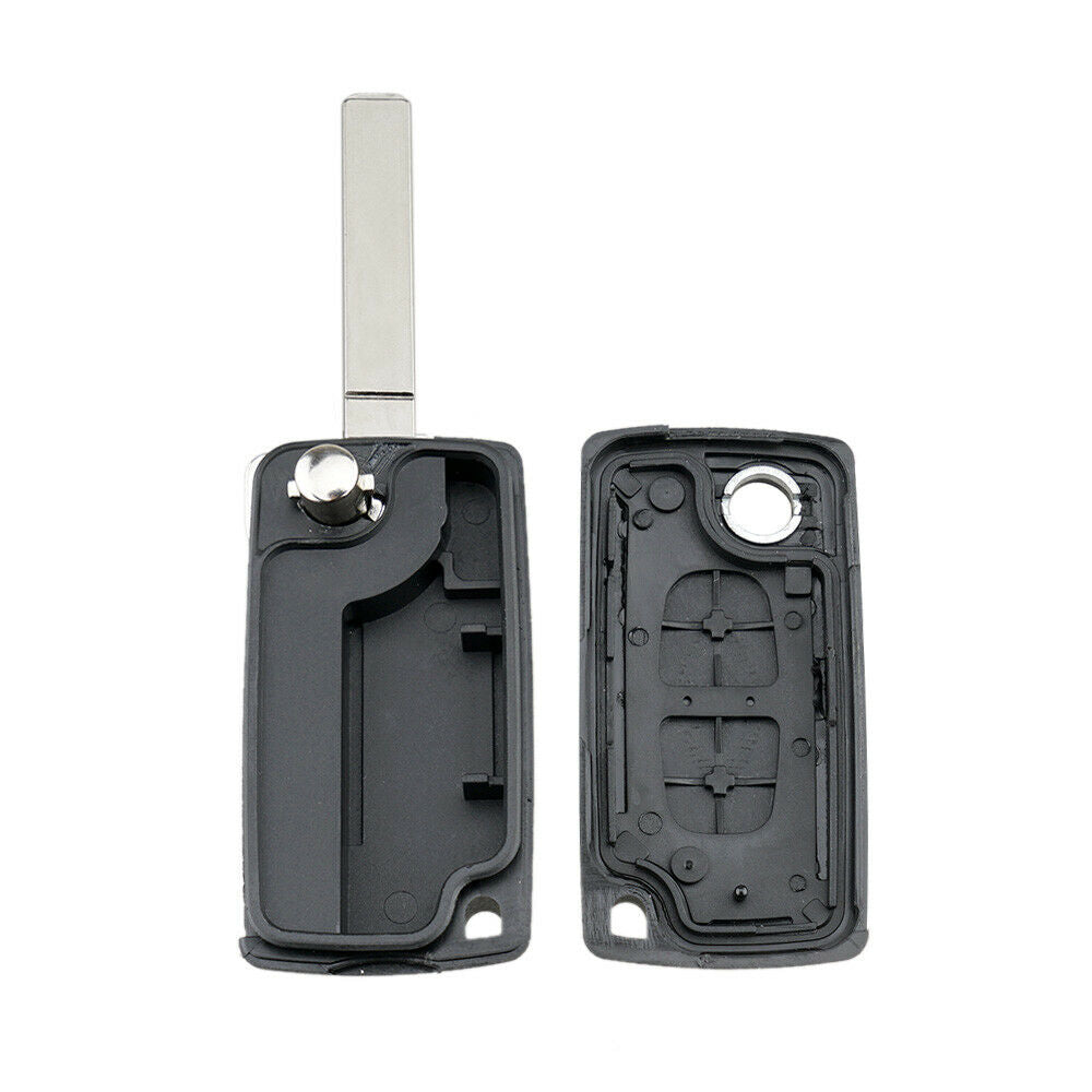 Car Key Keyless Case Shell Fob for Citroen C2 C5 C3 C4 C6 C8 CE0523 Replacement